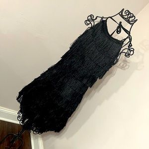 **NEW** Missguided black fringe romper 🖤